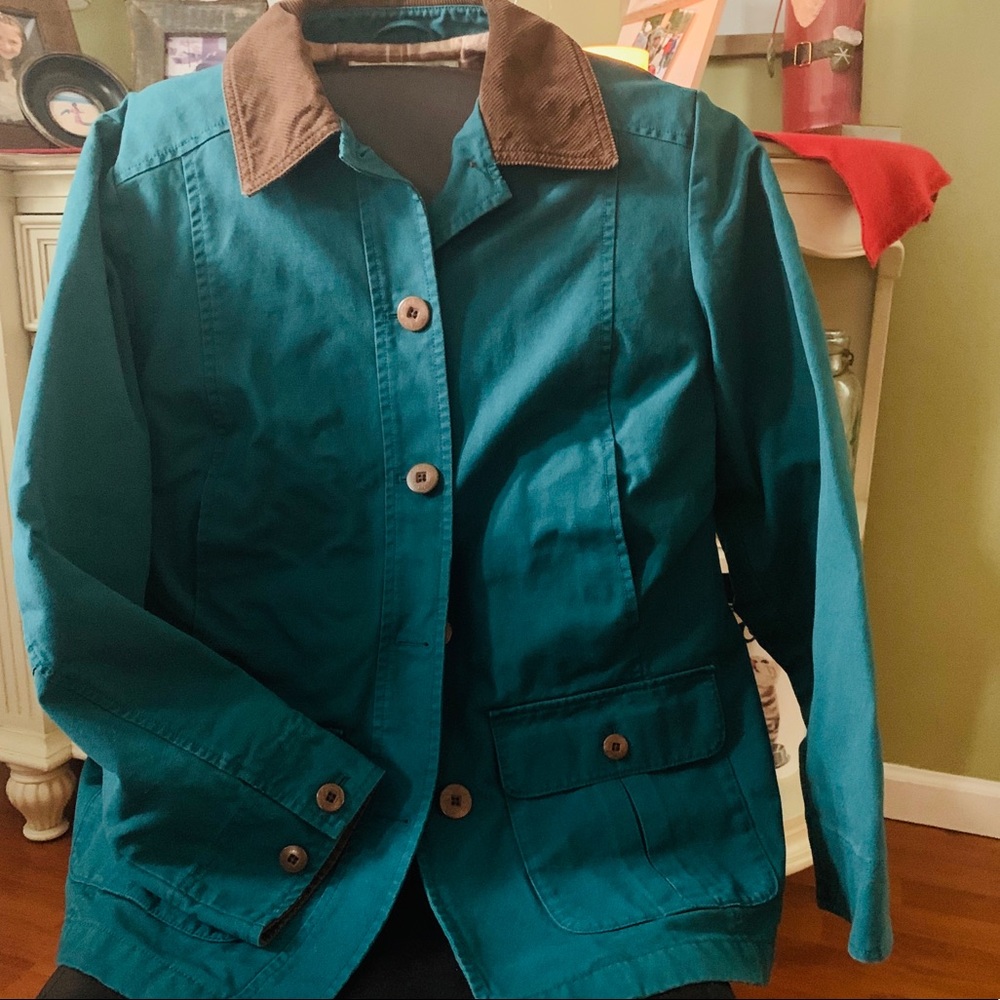 woman’s xs  L L Bean ADK barn coat flannel lined